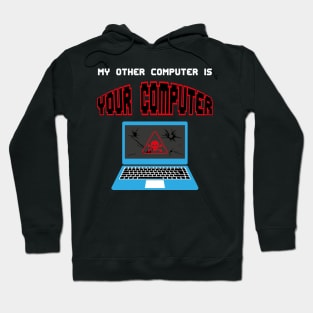 Gift for Computer Geeks and Hackers Funny Hacker Quote Hoodie